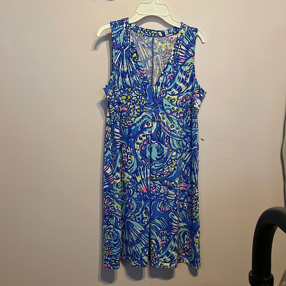 Lilly Pulitzer blue shift dress